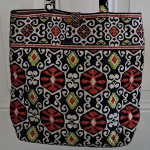 Vera Bradley sun valley retired print tote